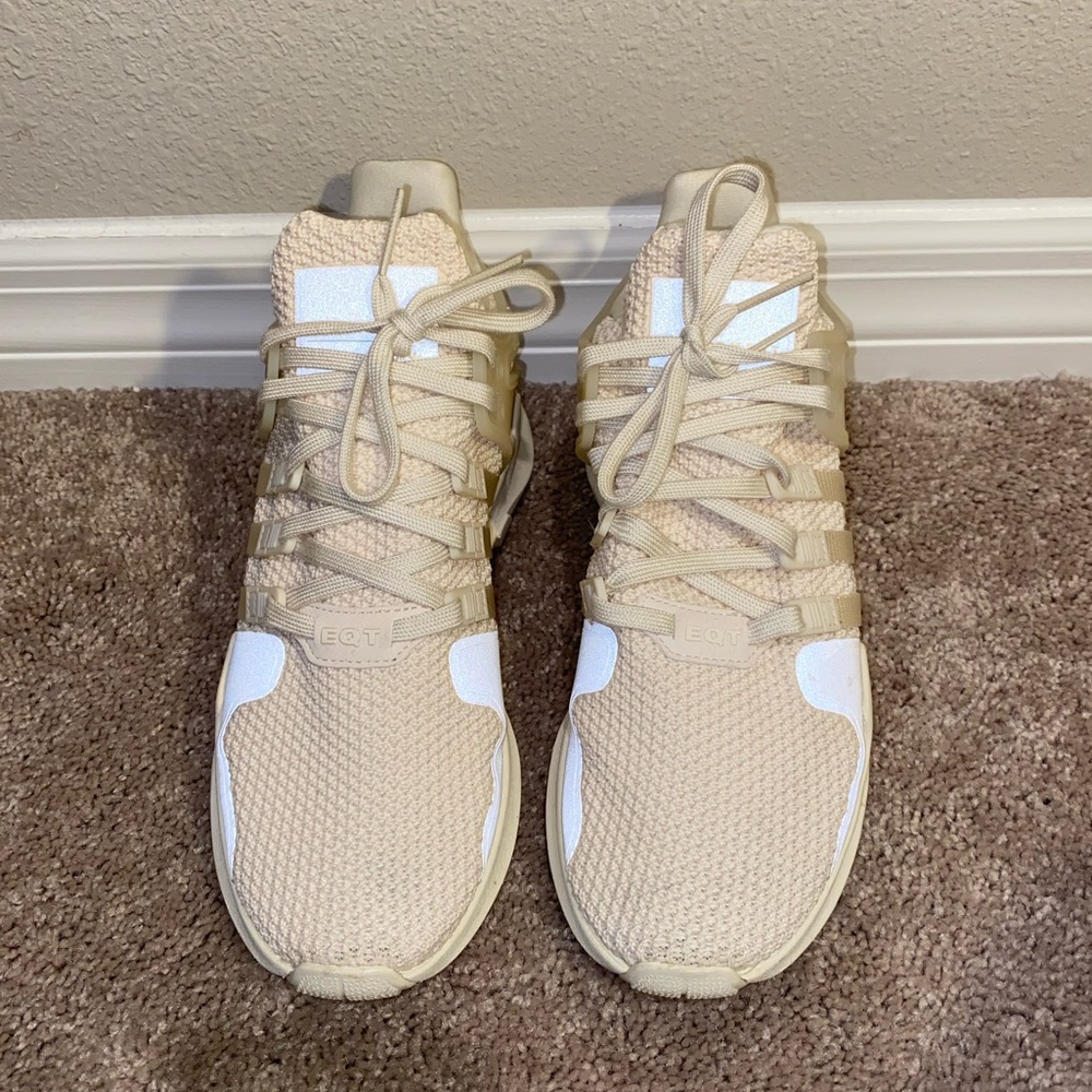 Cream White Nike sneakers